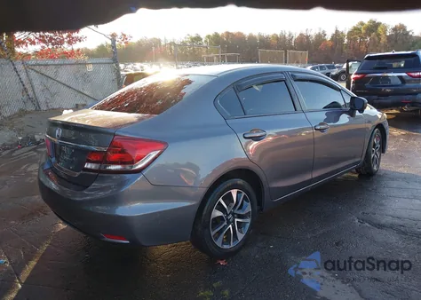 2014 Honda Civic Ex z USA, uszkodzony, nr VIN 19XFB2F89EE209197